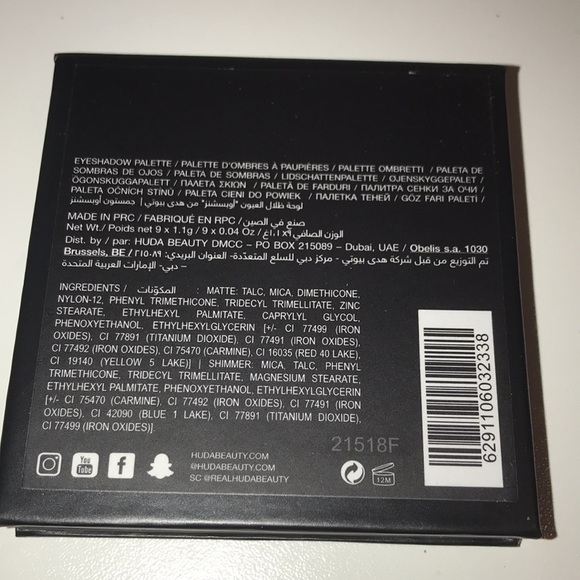 Brand New Huda Beauty Coral Obsessions eyeshadow palette - Picture 5 of 5